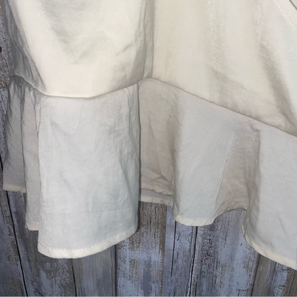 NWT American Eagle Cream Puff Sleeve Blouse - Picture 10 of 10